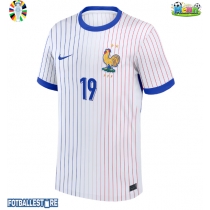 Frankrike Youssouf Fofana #19 Bortedrakt EM 2024 Kortermet